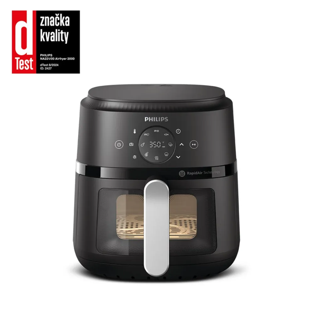 Frytkownica beztłuszczowa PHILIPS NA221/00 black thumbnail 2