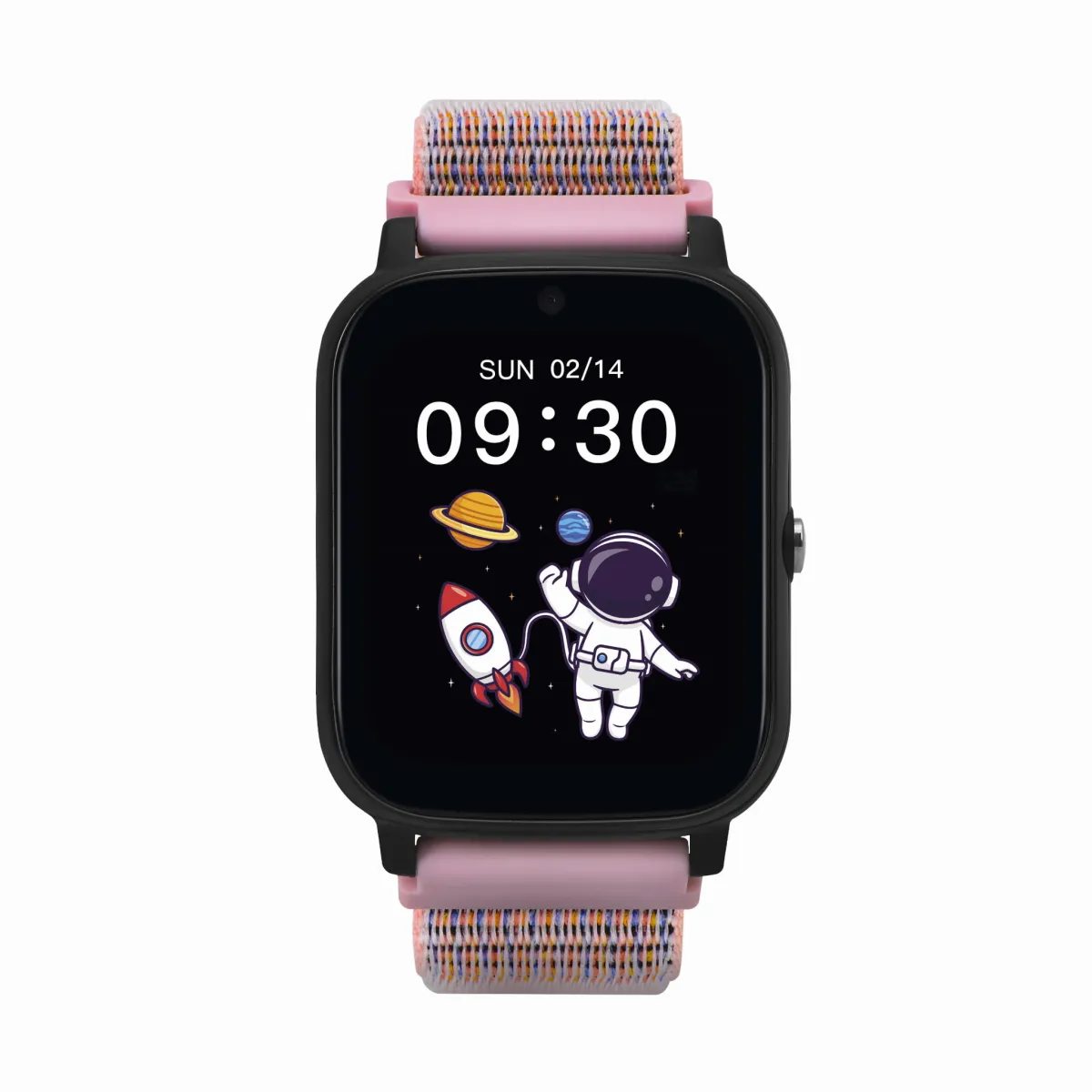Smartwatch Garett Kids Tech 4G różowy velcro thumbnail 3