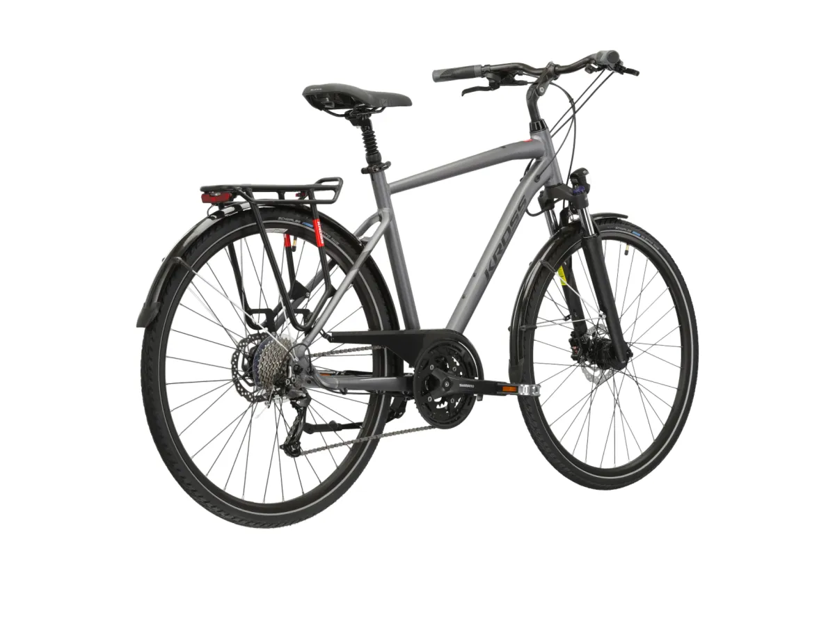 Rower trekkingowy KROSS Trans 6.0 rozmiar XL Szary thumbnail 3