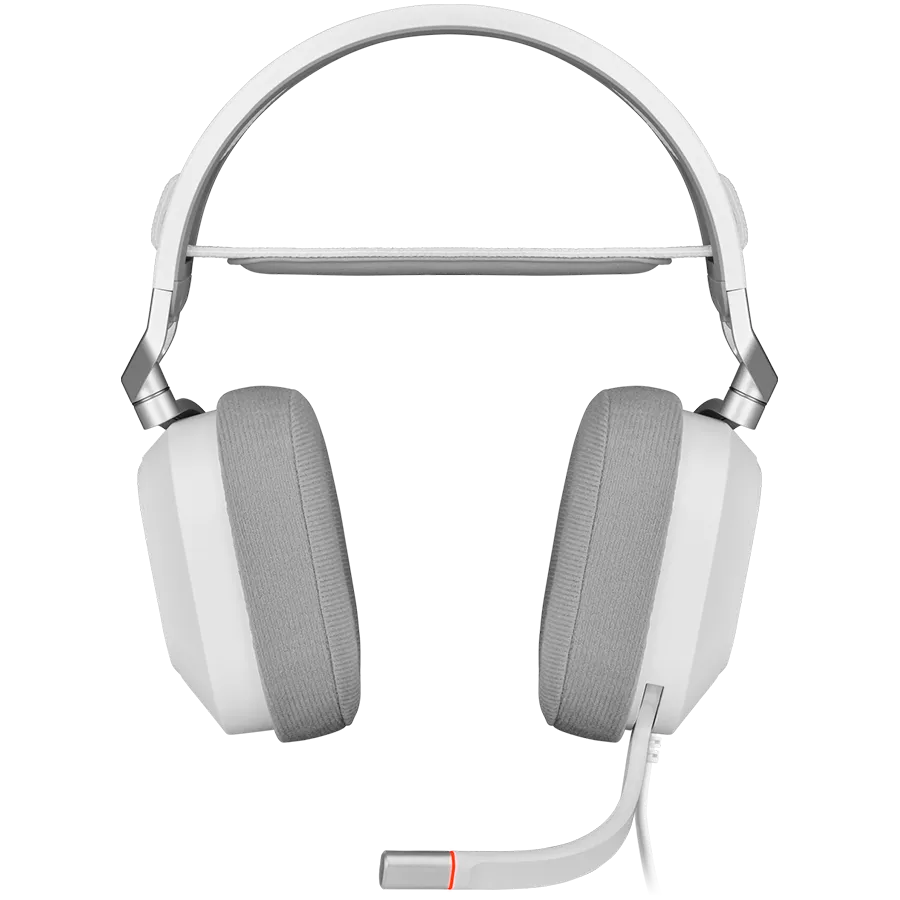 CORSAIR HS80 RGB USB Headset, White - EU thumbnail 2