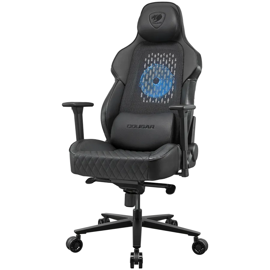 COUGAR Fotel Gamingowy NxSys Aero, Czarny thumbnail 2