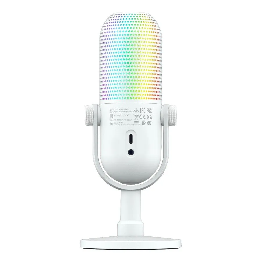 RAZER Seiren V3 Chroma Gaming Microphone- White thumbnail 2
