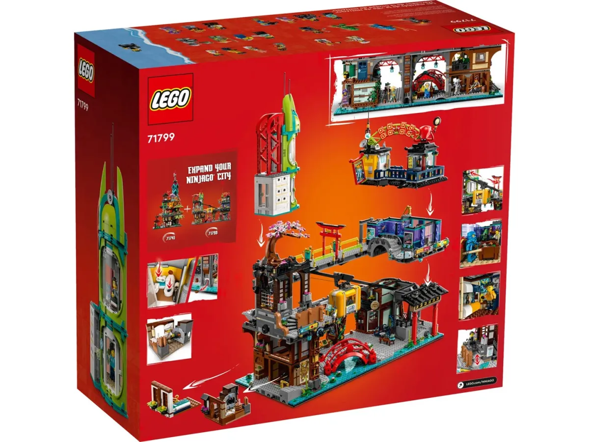LEGO Ninjago 71799 - Rynek miejski NINJAGO thumbnail 2