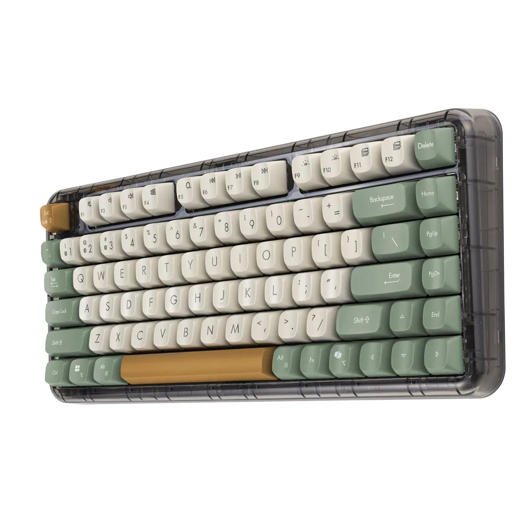 Klawiatura ASUS KD201 Jelly75 Wireless/Bluetooth Keyboard Milk White thumbnail 2