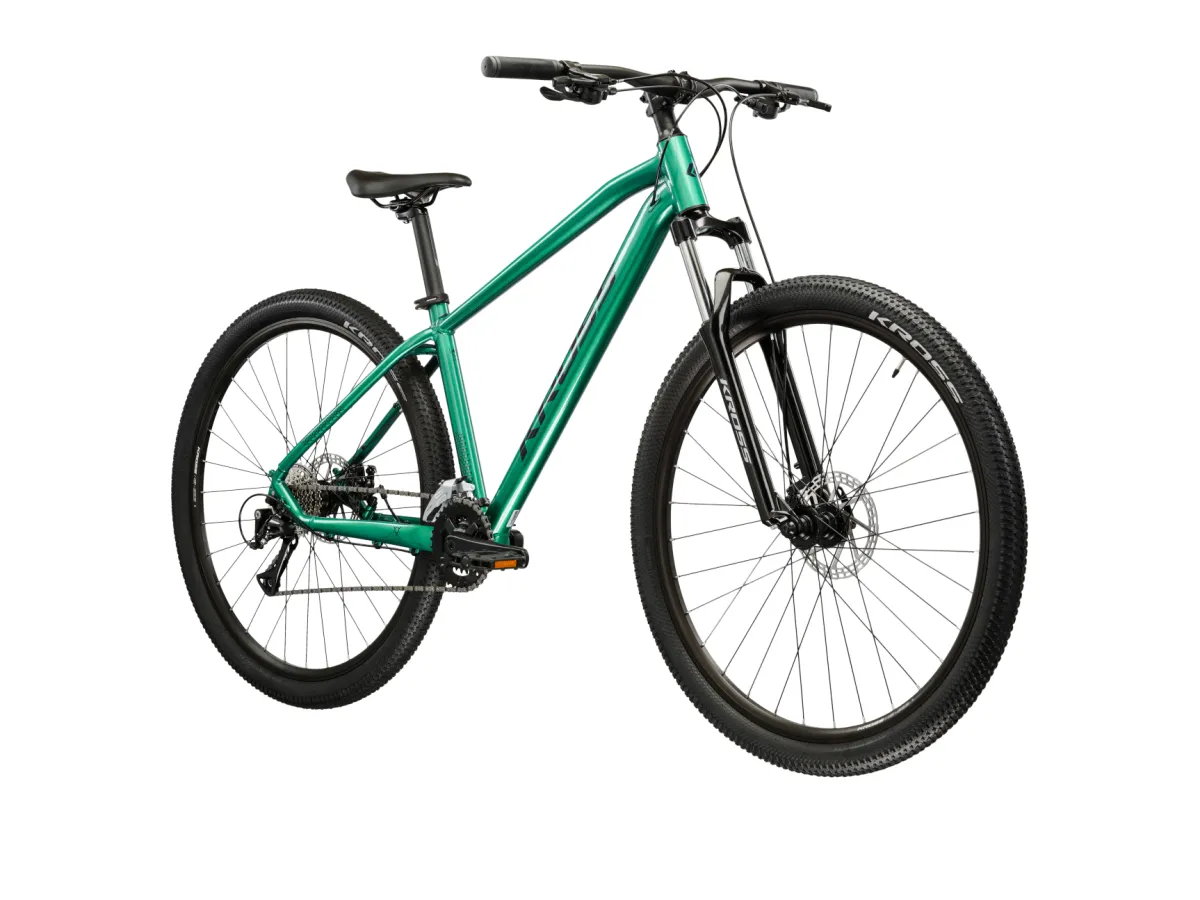 Rower górski MTB KROSS Hexagon 3.0 rozmiar M Zielony thumbnail 2