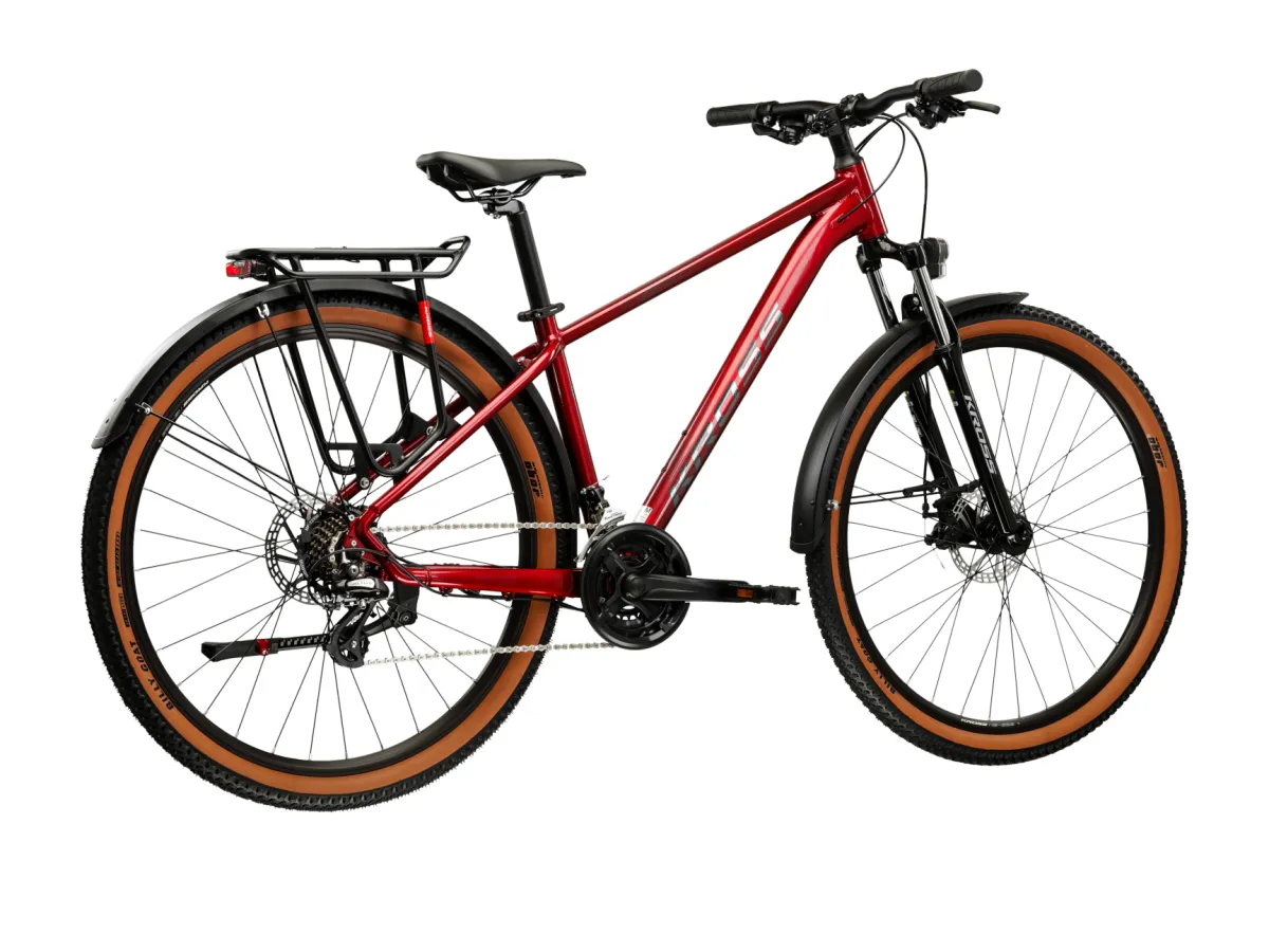 Rower górski MTB KROSS Hexagon X200 EQ rozmiar M Czerwony 29" thumbnail 3