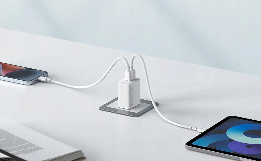 Ładowarka sieciowa ANKER 312 20W 1xUSB-A 1xUSB-C MultiProtect Anker Biała thumbnail 3