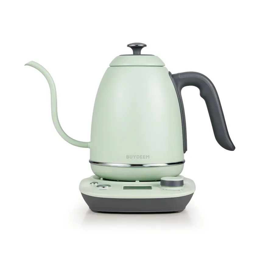 BUYDEEM Czajnik Elektryczny typu Gooseneck "Gęsia szyjka" z regulacją temperatury, model K821, kolor Cozy Greenish, EU thumbnail 3