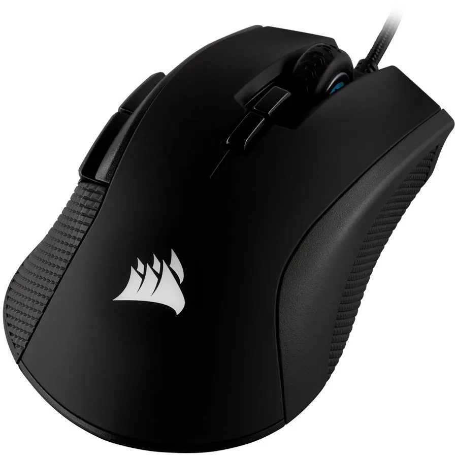 CORSAIR IRONCLAW RGB, FPS/MOBA, Black, Backlit RGB LED, 18000 DPI, Optical thumbnail 2