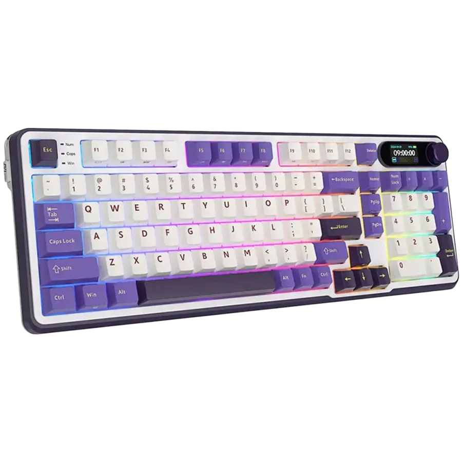 ROYAL KLUDGE RK-S98 Blackberry Mousse Gaming Keyboard Beige switch thumbnail 3