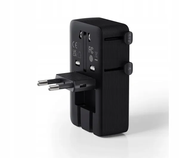 Adapter podróżny Anker A9215H11 czarny thumbnail 2