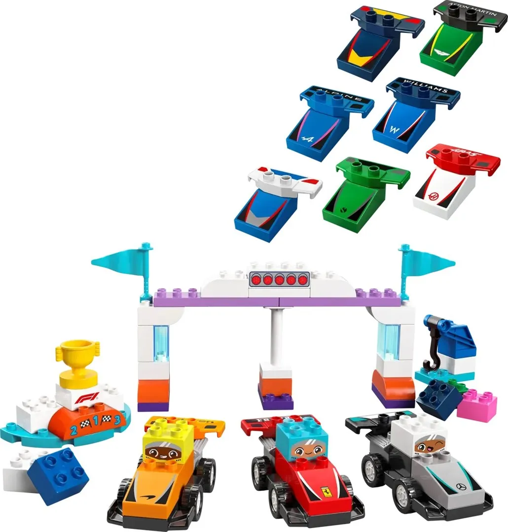 LEGO Duplo 10445 - Bolidy i kierowcy F1® thumbnail 3
