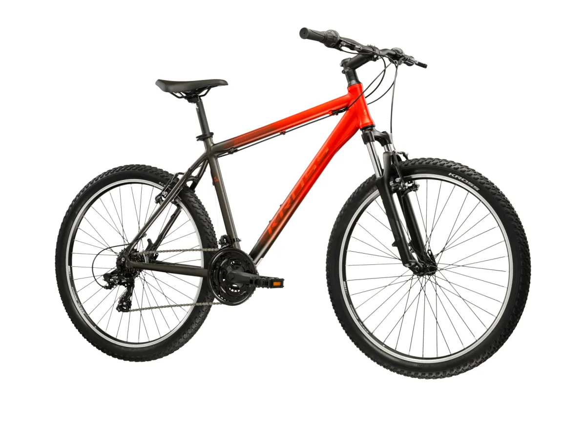 Rower górski MTB Hexagon X100 rozmiar XS Pomarańczowy thumbnail 2
