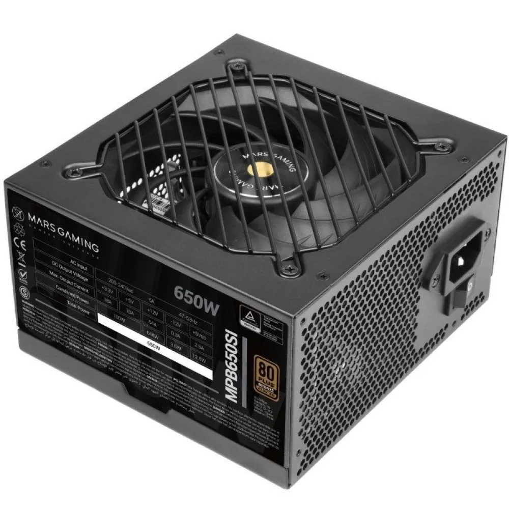 TACENS MARS MPB650SI 650W DC-DC, 80PLUS BRONZE - za thumbnail 3