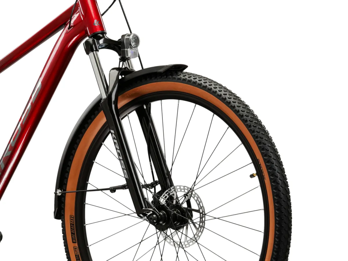 Rower górski MTB KROSS Hexagon X200 EQ rozmiar S Czerwony thumbnail 2