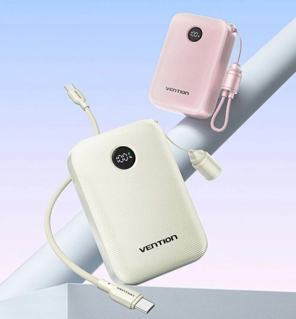 Powerbank Vention 20000mAh 2xUSB-C 1xUSB-A 22,5W BŻ thumbnail 2