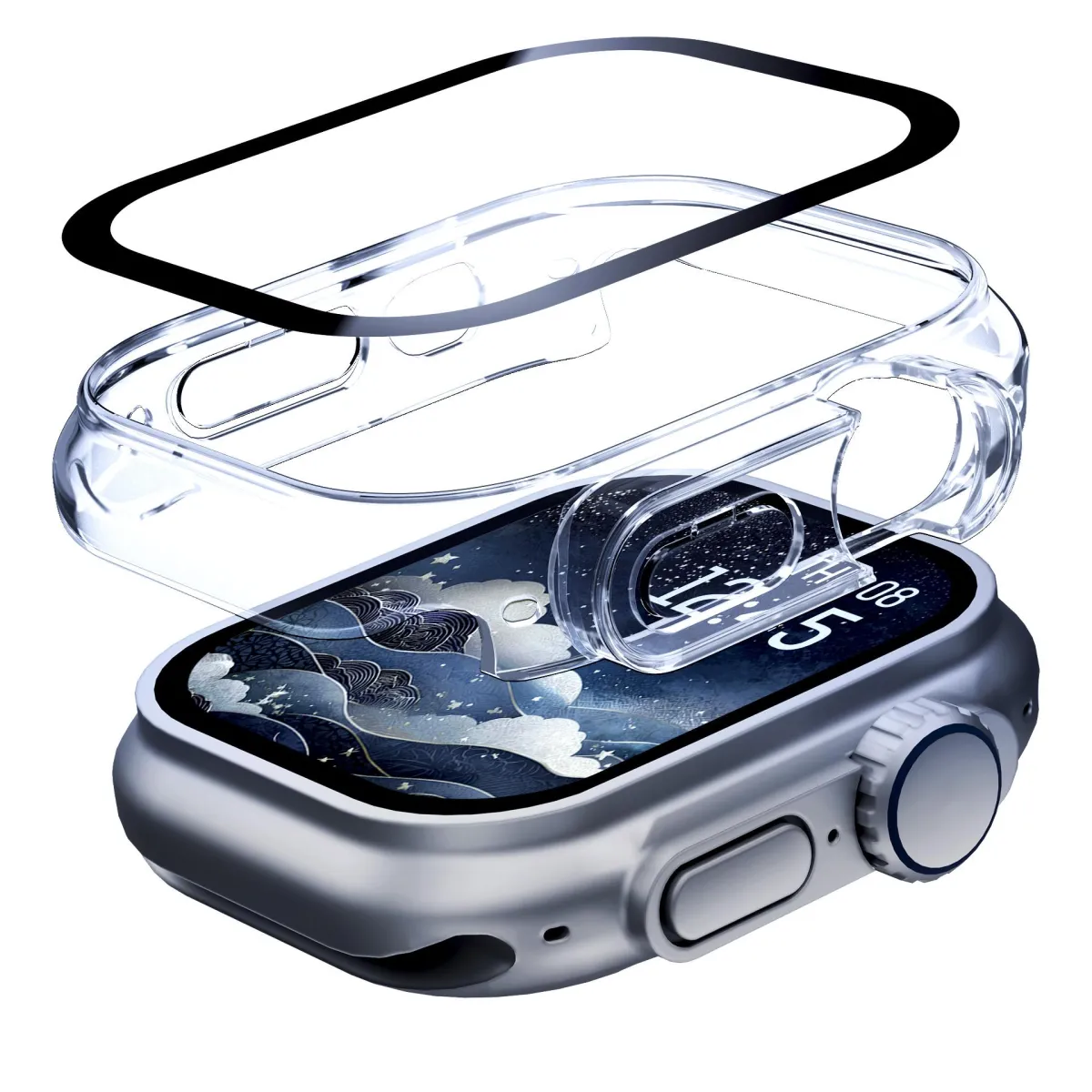 3mk Satin Armor WatchCase+ Clear 49mm thumbnail 3