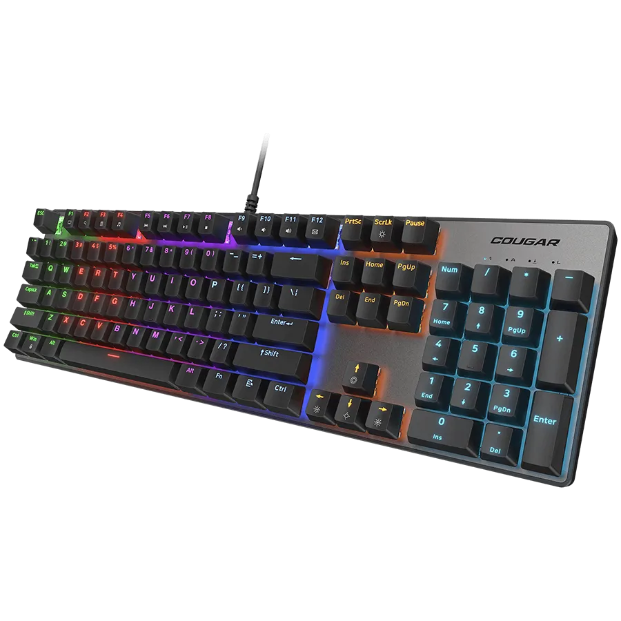 COUGAR Klawiatura Gamingowa Ultimus EX, RGB, USB, Czarna thumbnail 3