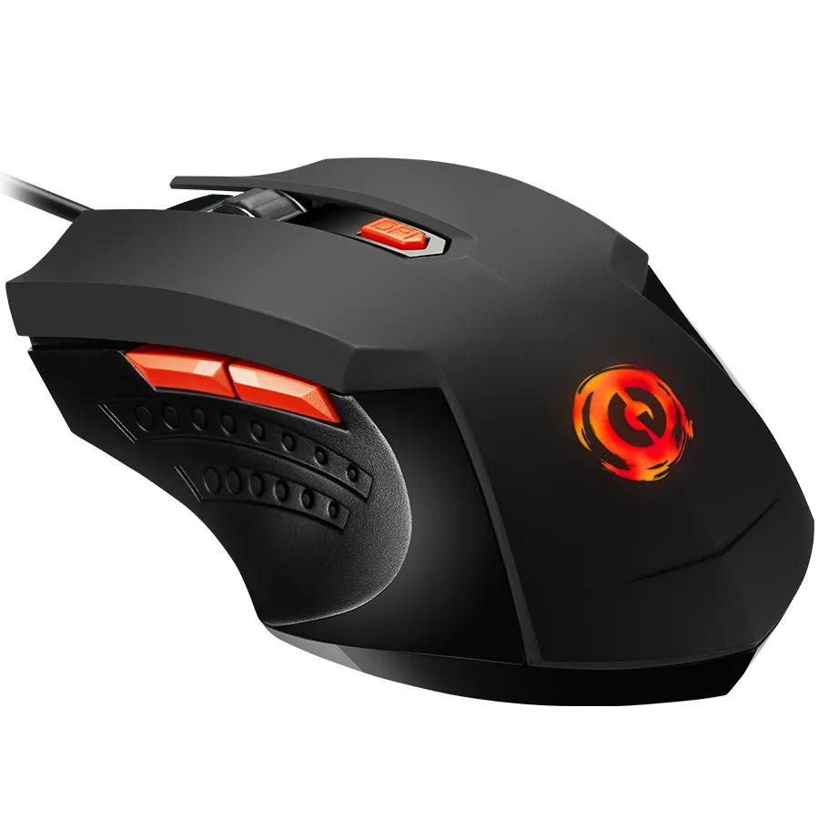 CANYON Mysz gamingowa Star Raider GM-1 RGB 6 Przyc. Przew. Czarna thumbnail 2