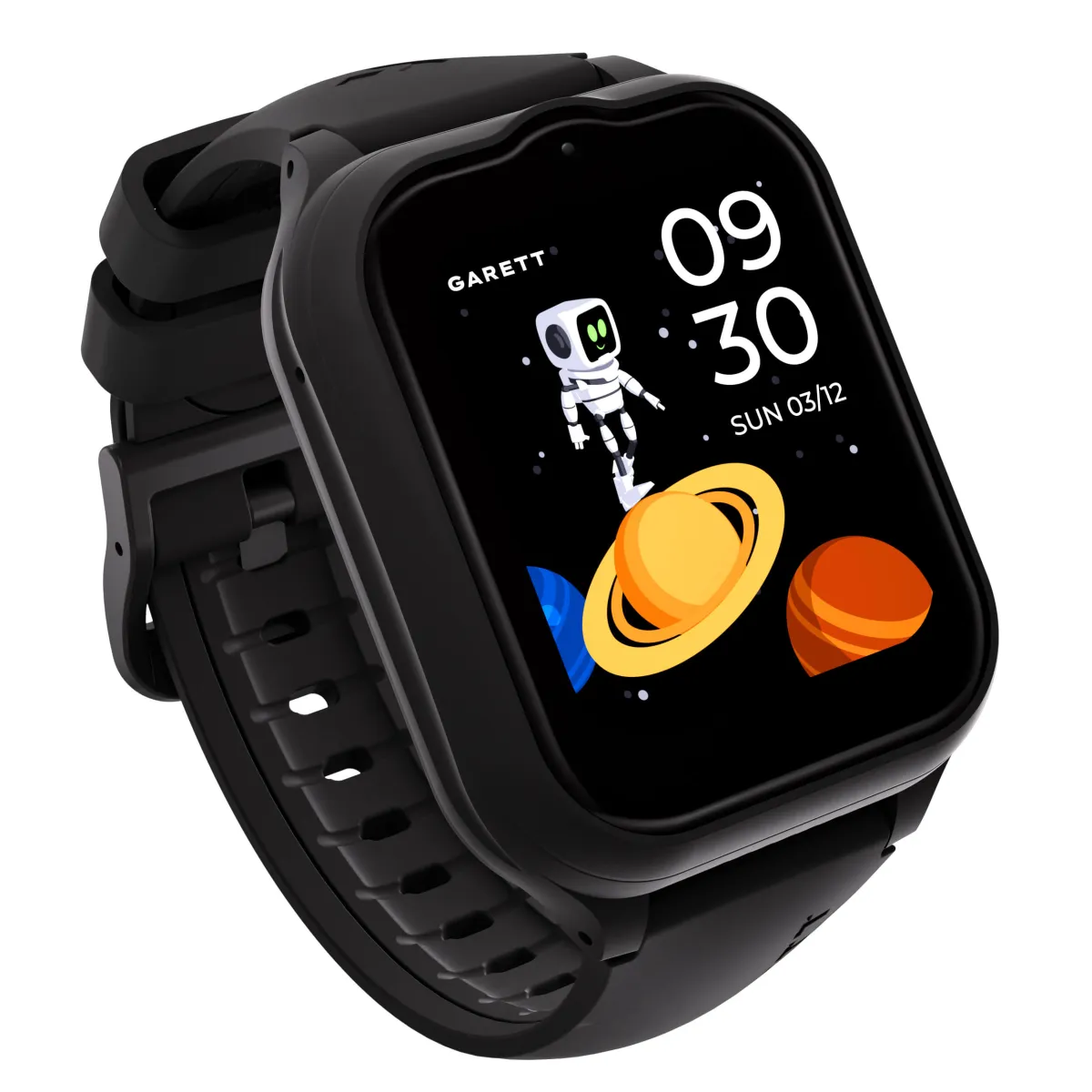 Smartwatch Garett Kids eSIM 4G czarny thumbnail 2