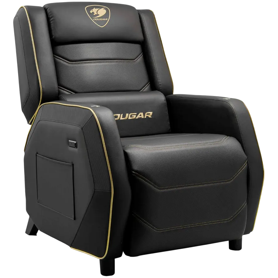 COUGAR Sofa Gamingowa Ranger Pro, Czarno-Z?ota thumbnail 2