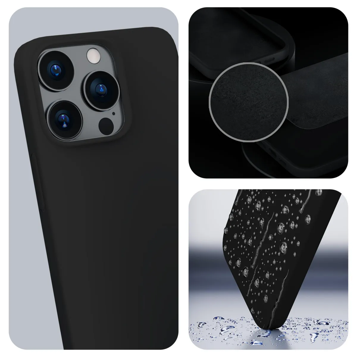 Apple iPhone 11 Pro Max - 3mk Hardy Mellow Case Black thumbnail 2