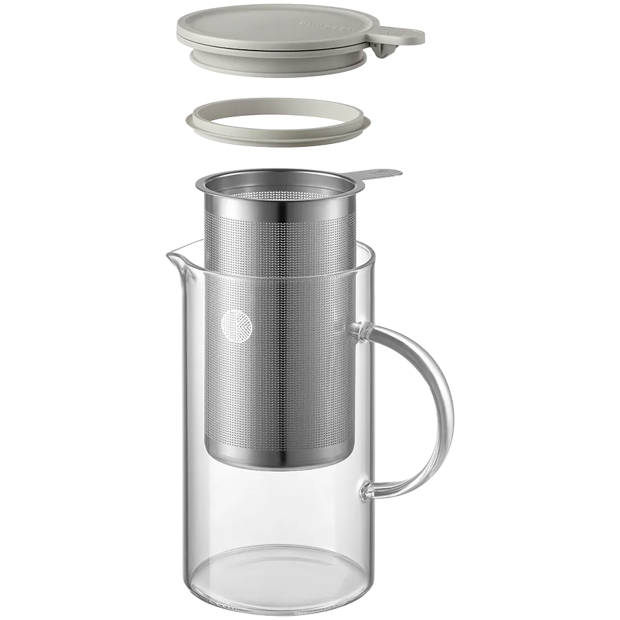 BUYDEEM Szklany dzbanek z zaparzaczem 800ml, CD2002 thumbnail 3