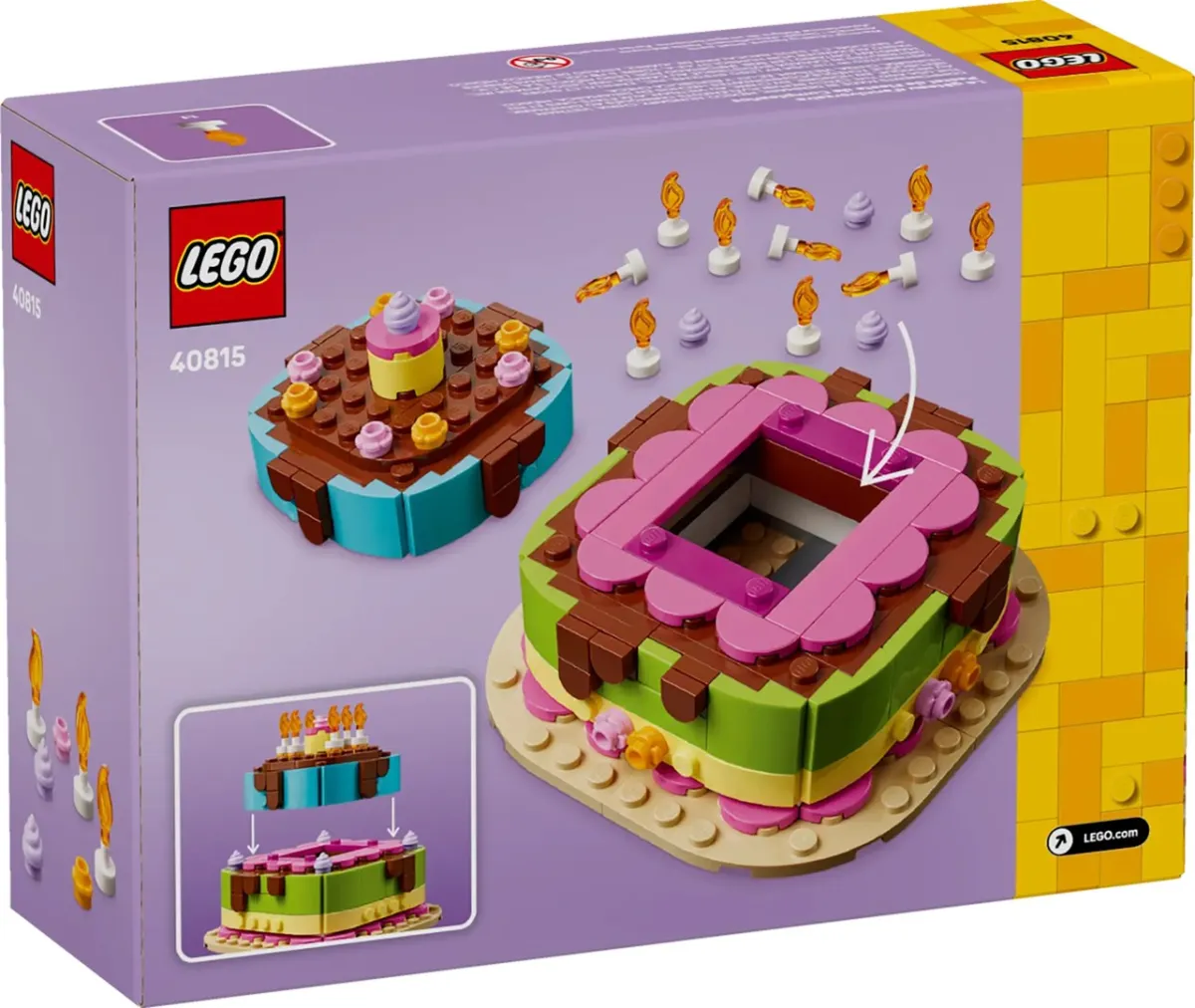 LEGO Inne 40815 - Tort na przyjęcie urodzinowe thumbnail 2