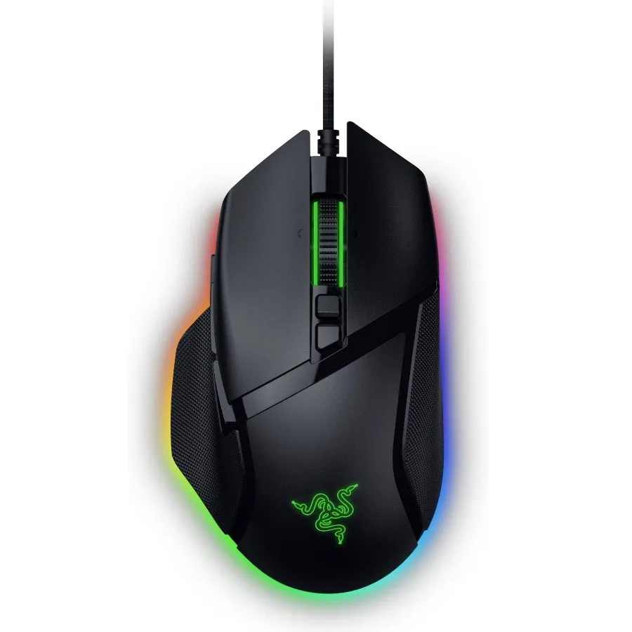 Razer Basilisk V3 35K Gaming Mouse, Black, Focus Pro 35K Optical Sensor Gen-2, Optical Mouse Switches Gen-3, Razer™ Speedflex Cable, 4-Way Razer™ HyperScroll Tilt Wheel, 35K DPI thumbnail 3