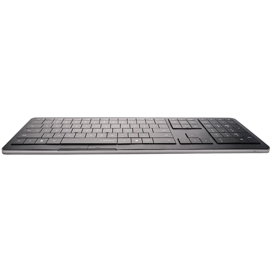 CLVX 1 Klawiatura bezprzewodowa, dotykowa, RGB, układ Windows, kompatybilna także Linux/MacOS, MacBook, iMac, iPad, Apple TV thumbnail 2