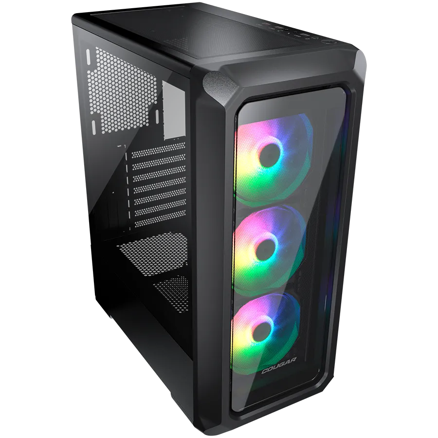 COUGAR Obudowa Archon 2 RGB, Midi Tower, Czarna thumbnail 2