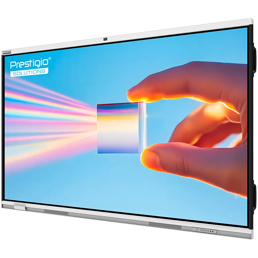 PRESTIGIO SOLUTIONS Multiboard 75'' Prism, Android 14, Google EDLA, AI Camera, 8/128GB, 50TP thumbnail 2