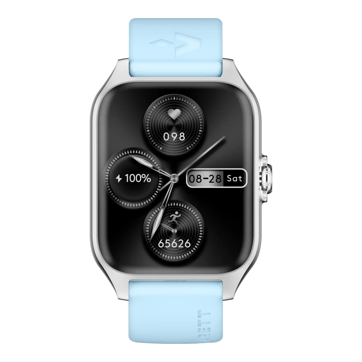 Smartwatch GARETT GRC Activity 2 srebrny matowy thumbnail 3
