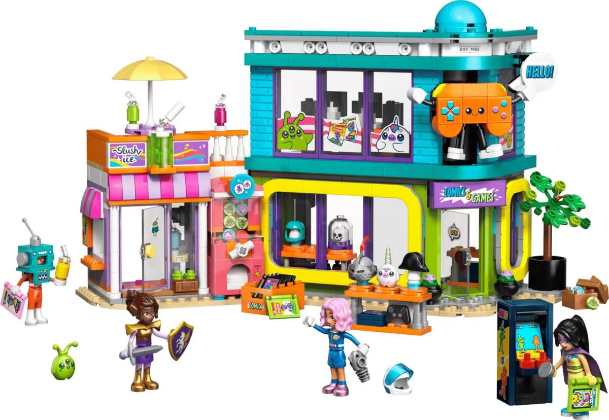LEGO Friends 42674 - Sklep z grami i komiksami thumbnail 3