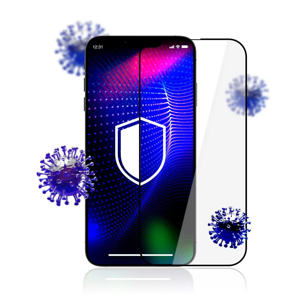 Apple iPhone 14 Pro - 3mk Hardy Tempered Glass thumbnail 2