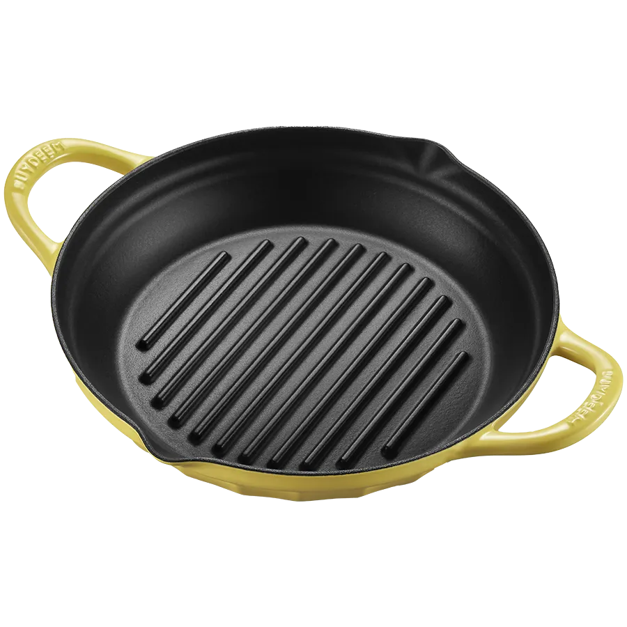 BUYDEEM Patelnia grillowa żeliwna 26 cm CP553 Mellow Yellow thumbnail 2