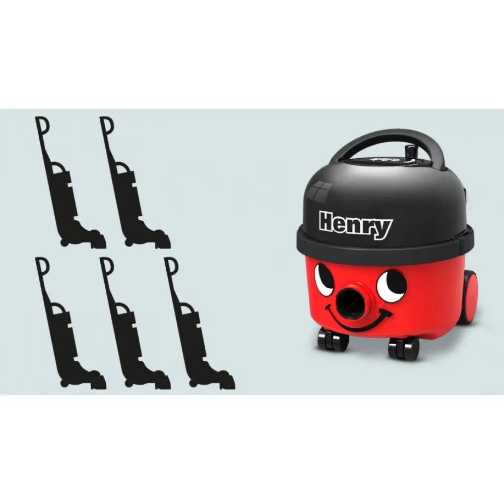 Odkurzacz NUMATIC Henry HVR200 9L 620W czerwony thumbnail 2