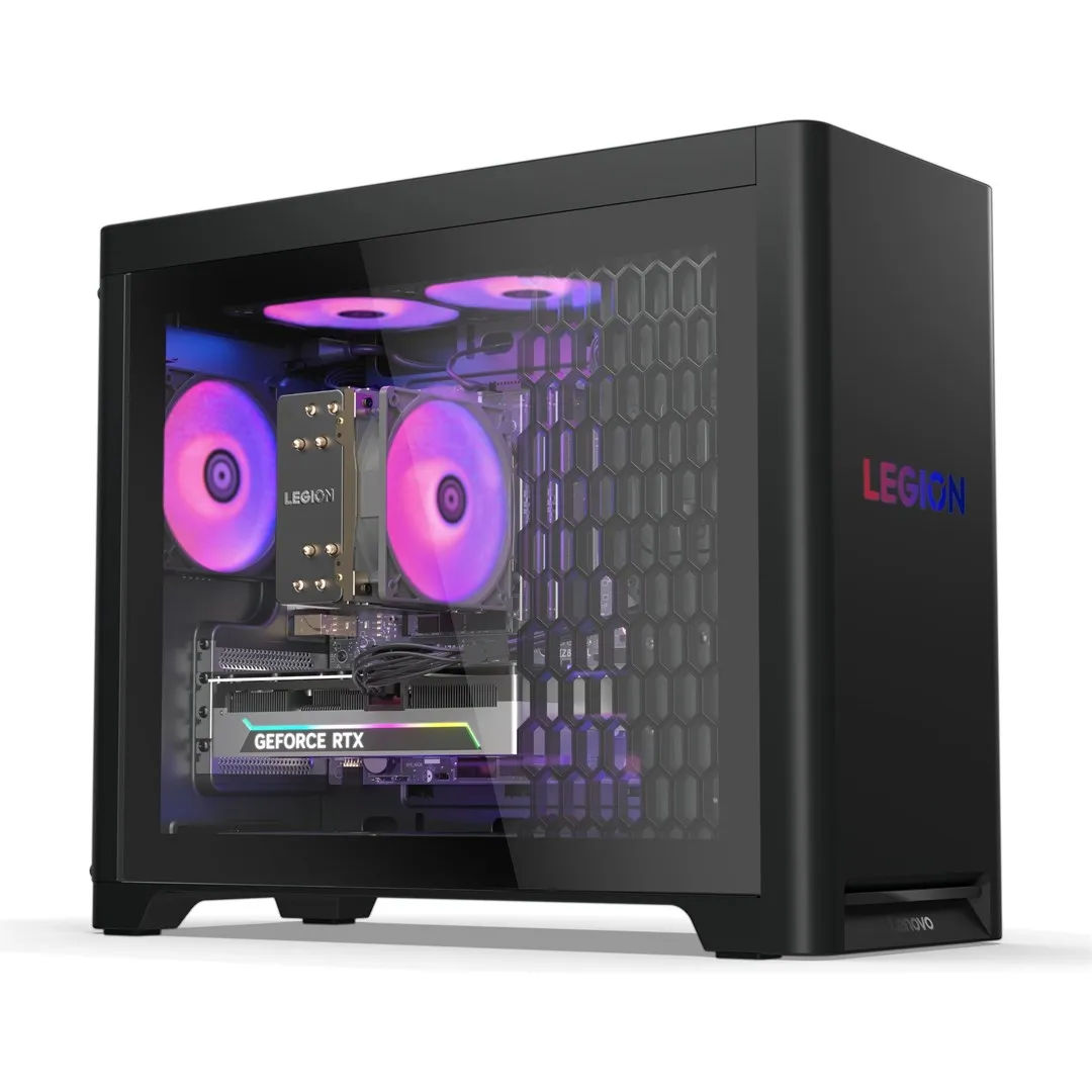 Lenovo Legion T5 30AGB10 Ryzen 5 7600 32GB DDR5 5600 SSD1TB GeForce RTX 5060 Ti 8GB WLAN+BT NoOS Eclipse Black thumbnail 2