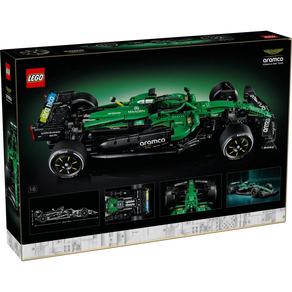 LEGO Technic 42240 - Bolid F1 Aston Martin Aramco AMR25 thumbnail 2