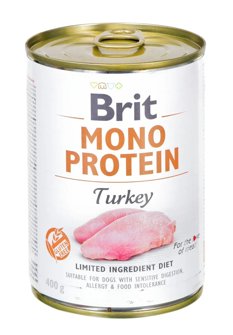 BRIT Mono Protein TURKEY indyk 24x400g thumbnail 2