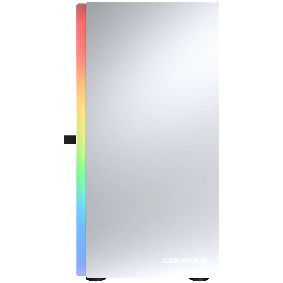 COUGAR Obudowa Purity RGB, Mini Tower, 1x ARGB, Biała thumbnail 2