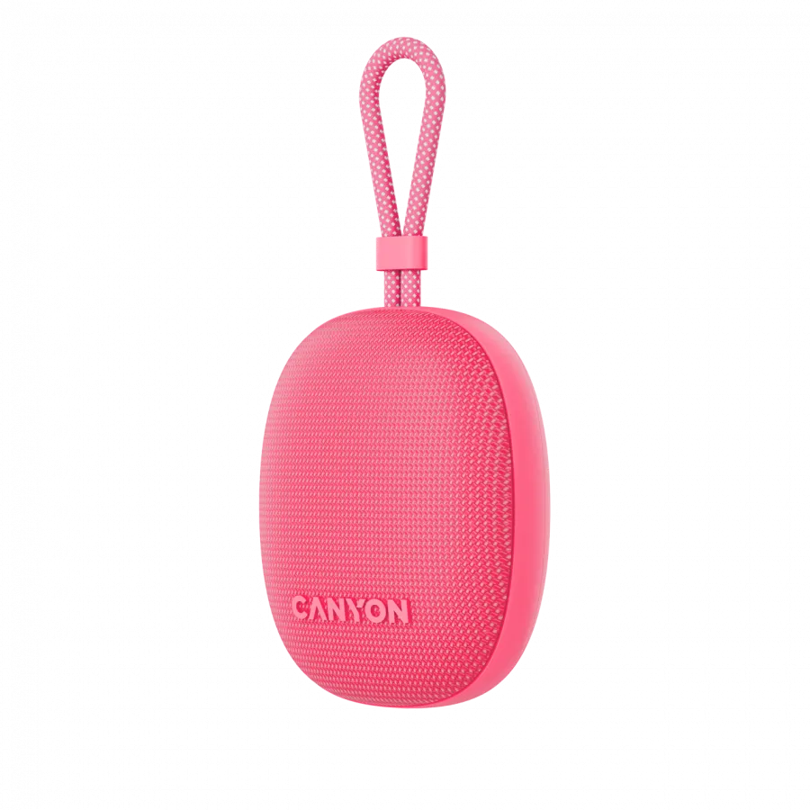 CANYON Głośnik Bluetooth OnMove 12 IPX7 TWS 5W Różowy thumbnail 3