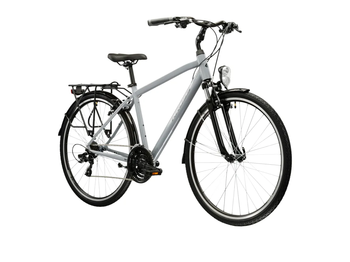 Rower trekkingowy KROSS Trans 1.0 rozmiar L Szary thumbnail 2