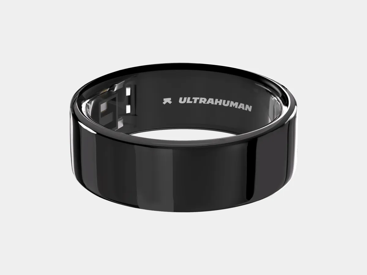 Smart ring Ultrahuman Ring Air czarny inteligentny pierścień rozmiar 9 thumbnail 2