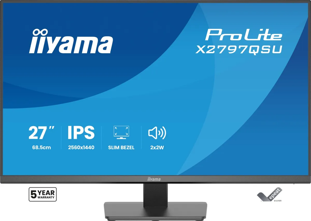 MONITOR IIYAMA LED 27 X2797QSU-B1 thumbnail 2
