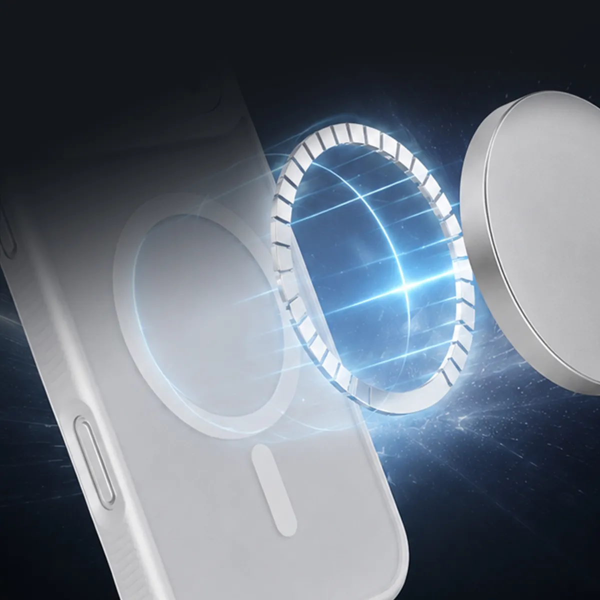Apple iPhone Air - 3mk Hardy Hazy MagCase White thumbnail 2
