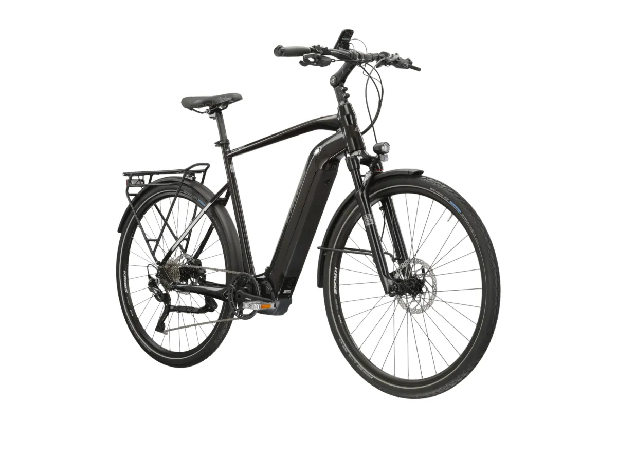 Rower elektryczny KROSS Trans Hybrid 6.0 rozmiar S Czarny thumbnail 2