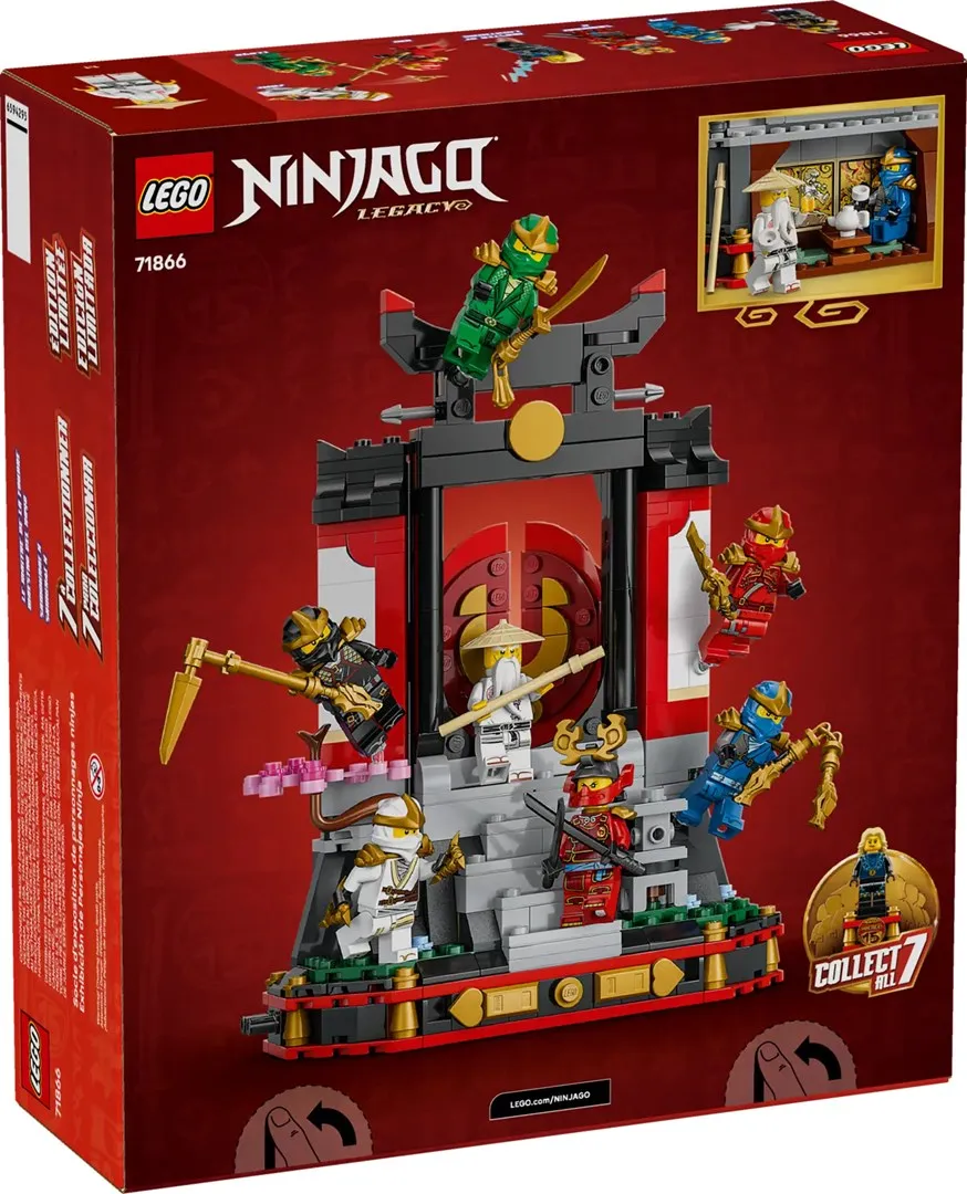 Klocki LEGO Ninjago 71866 - Ozdoba z postaciami ninja - 15-lecie thumbnail 2