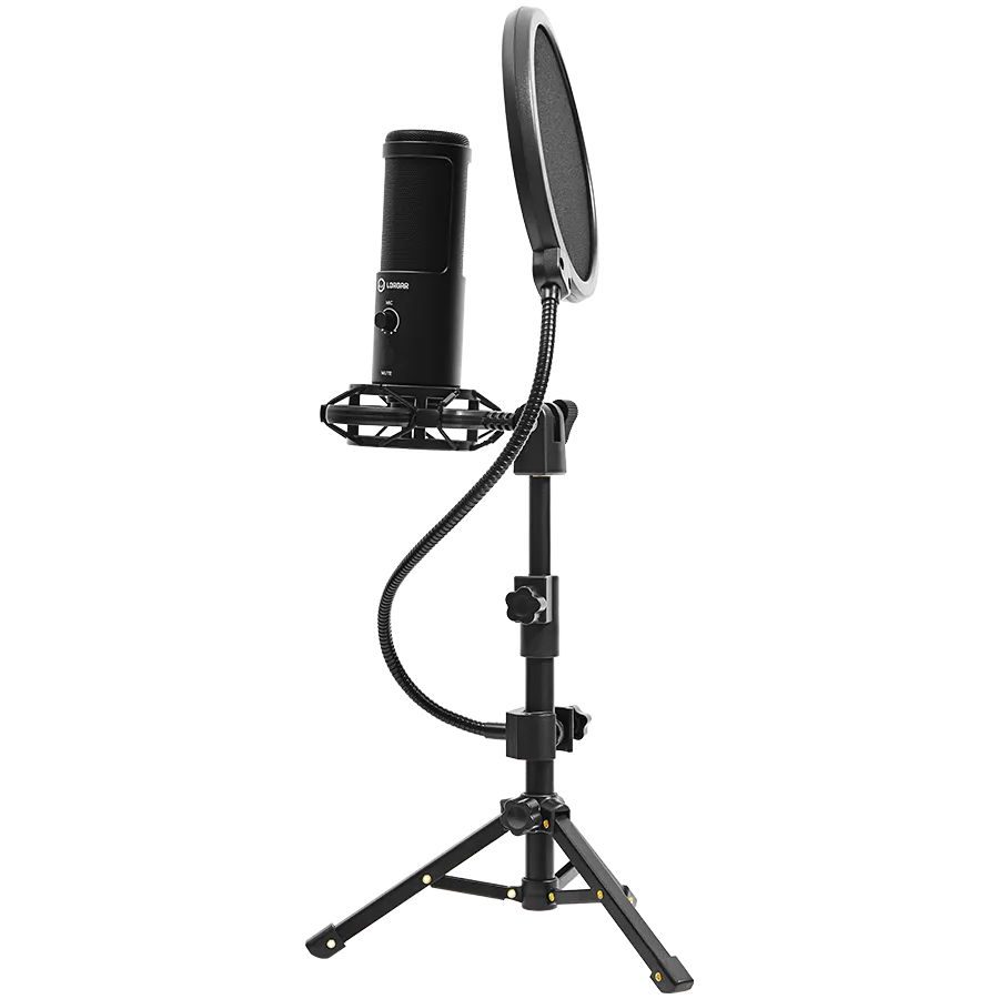 LORGAR Mikrofon Gamingowy Voicer 721, USB, Czarny thumbnail 2