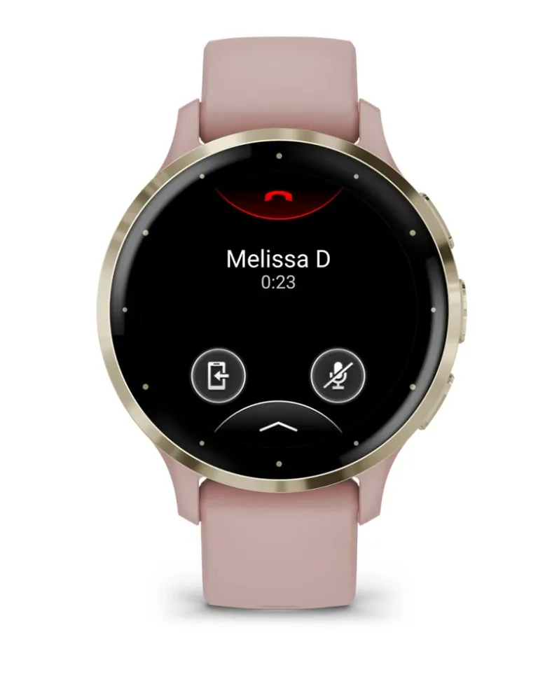 Garmin Venu 3S GPS Wi-Fi Dust Rose + Soft Gold thumbnail 2